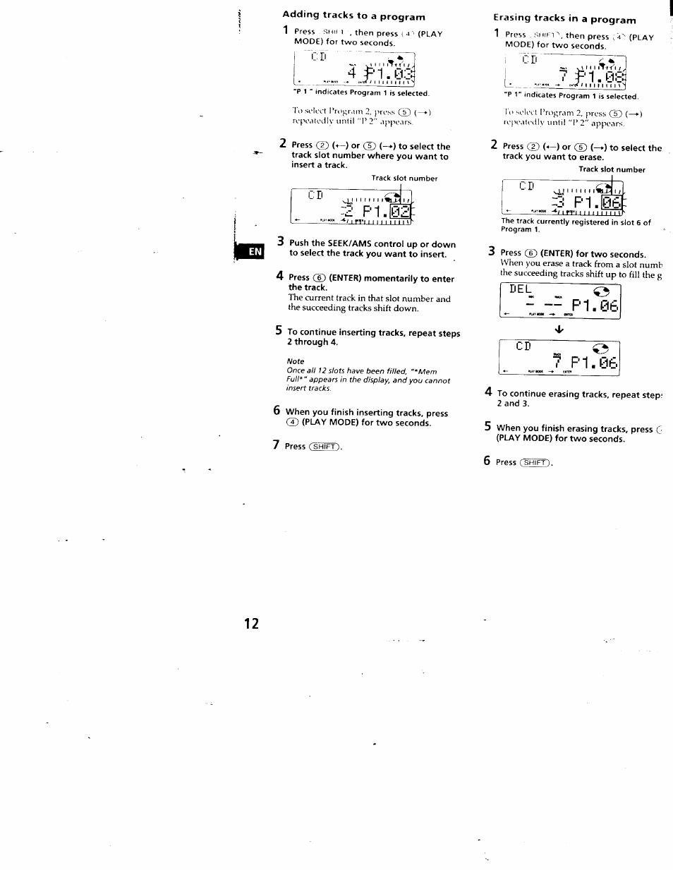 Z pi.i05, 7 p1.06, 3 pi.i3 | Fi.06, Llbi | Sony CDX-C880 User Manual | Page 12 / 38