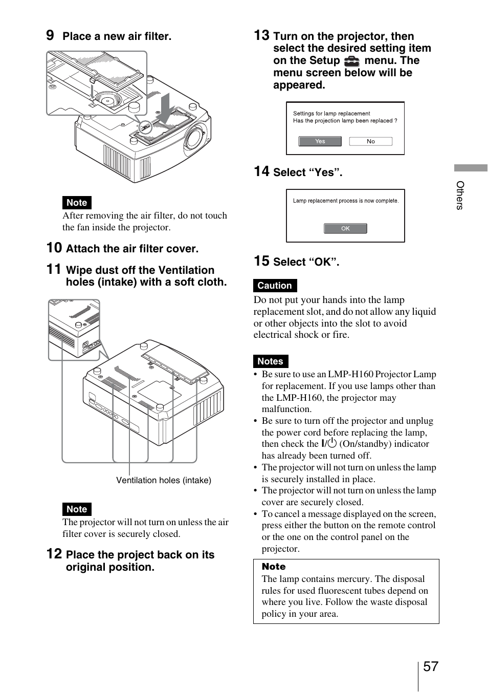 Sony VPL-AW15 User Manual | Page 57 / 76