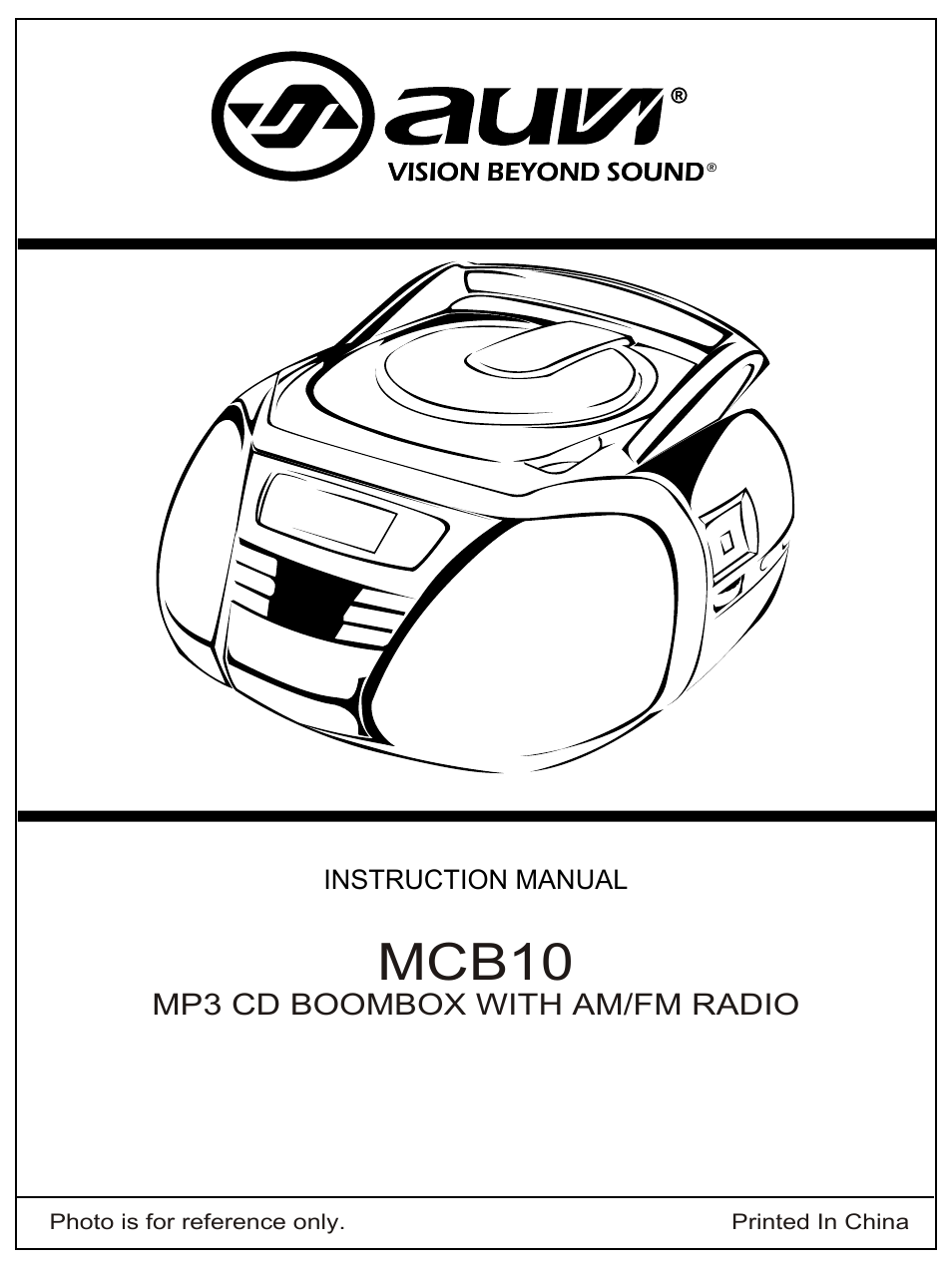 AUVI Technologies MCB10 User Manual | 9 pages