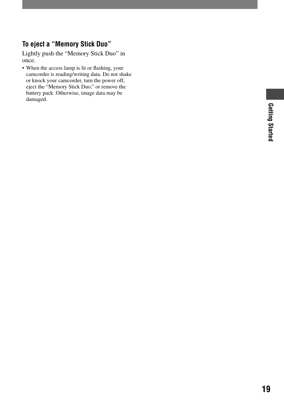 Sony DCR-PC55 User Manual | Page 19 / 115