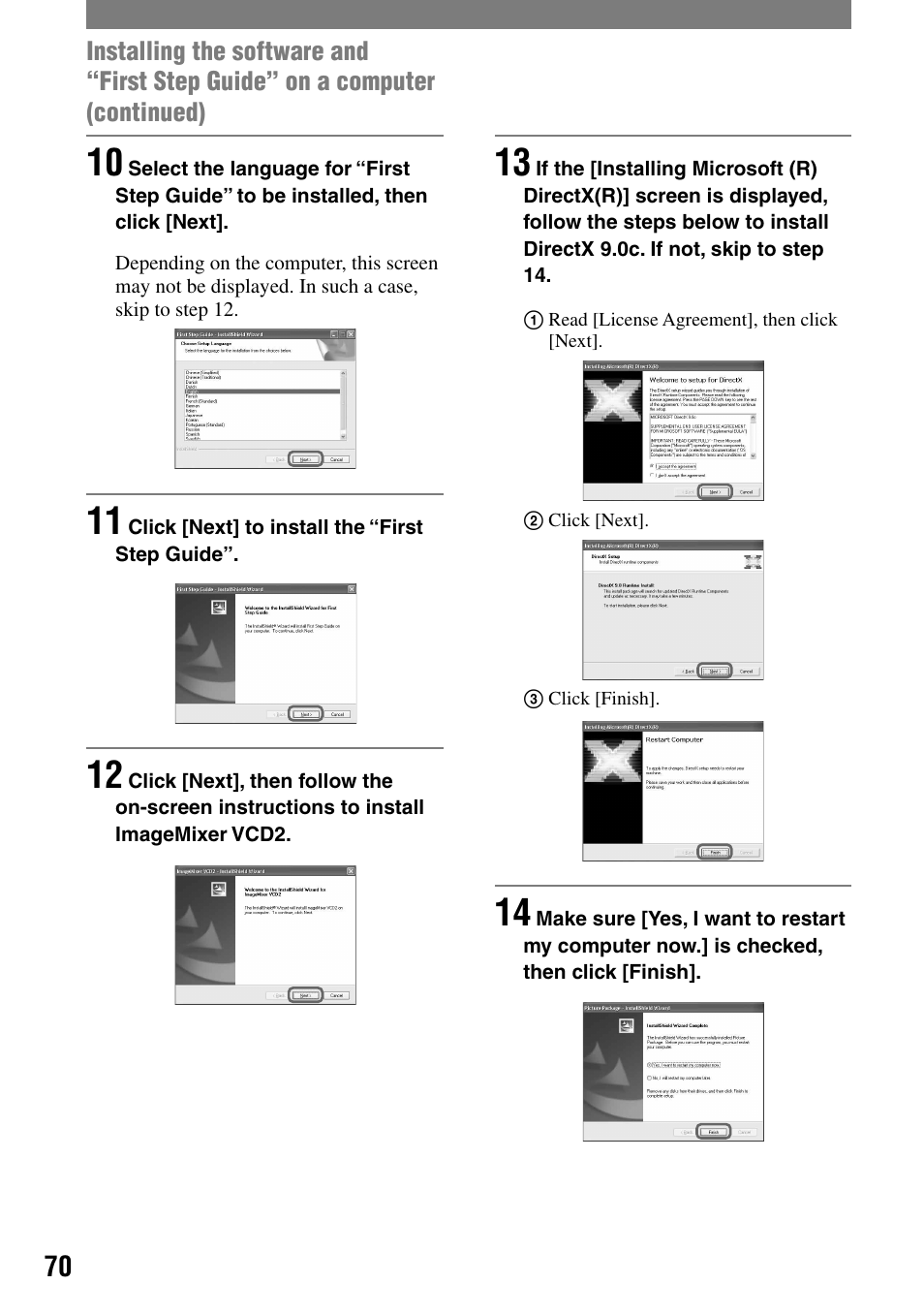 Sony DCR-PC55 User Manual | Page 70 / 115