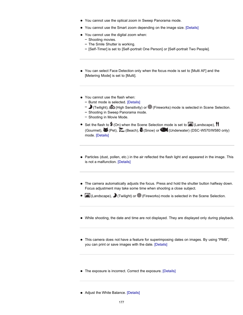 Sony DSC-W570 User Manual | Page 177 / 212