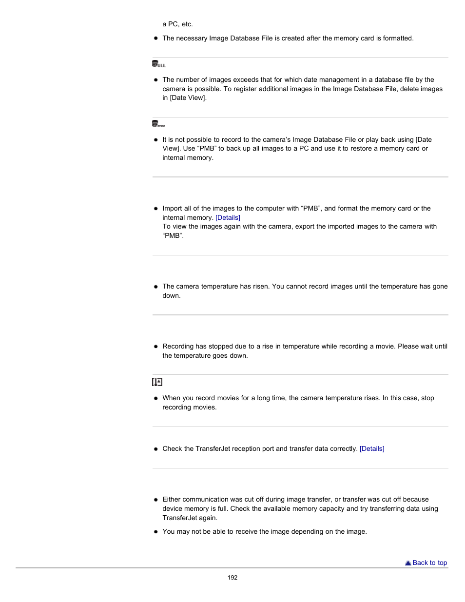 Sony DSC-W570 User Manual | Page 192 / 212
