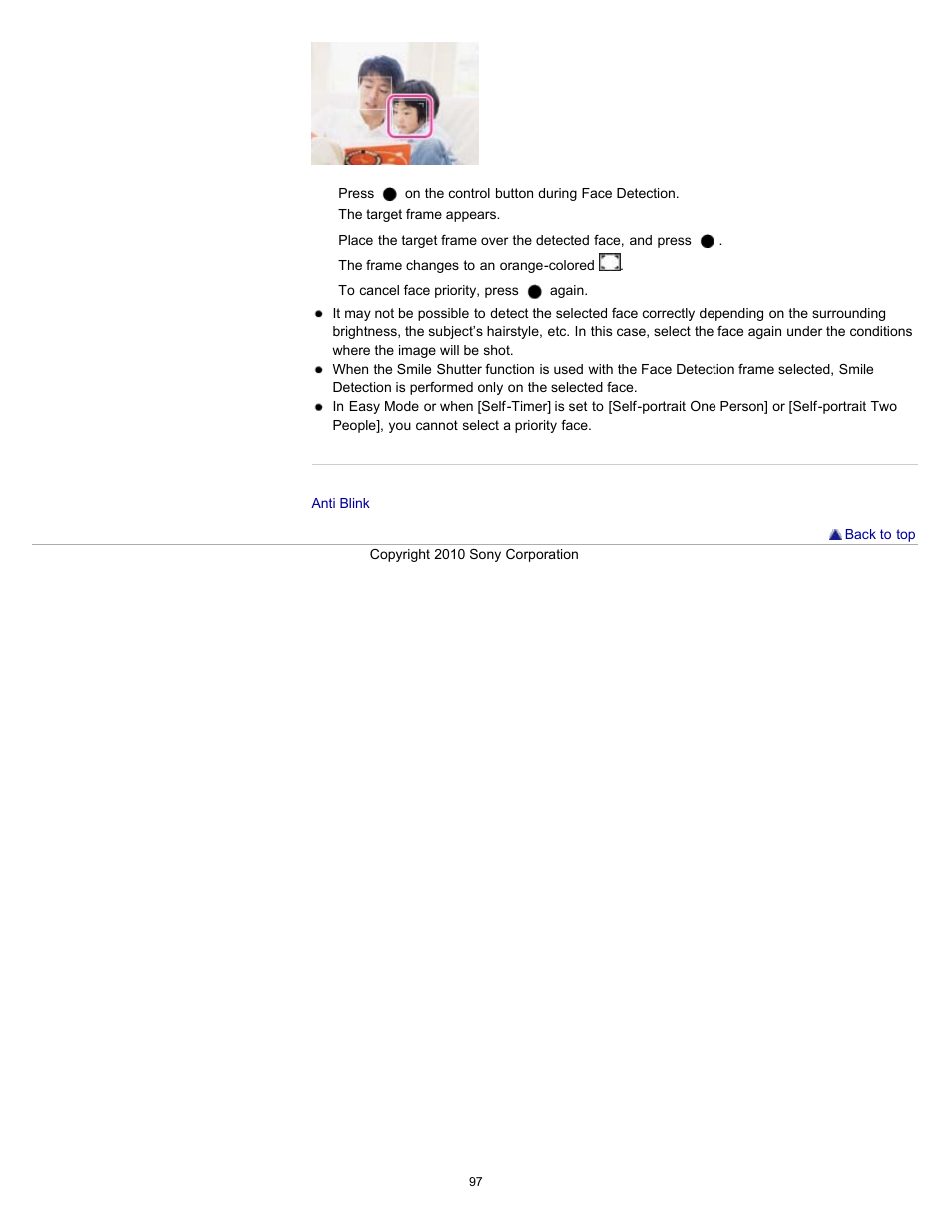 Sony DSC-W570 User Manual | Page 97 / 212