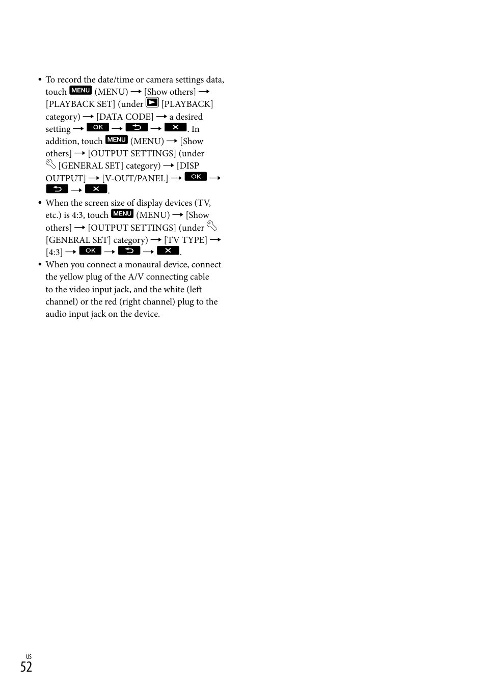 Sony DCR-SR88 User Manual | Page 52 / 98