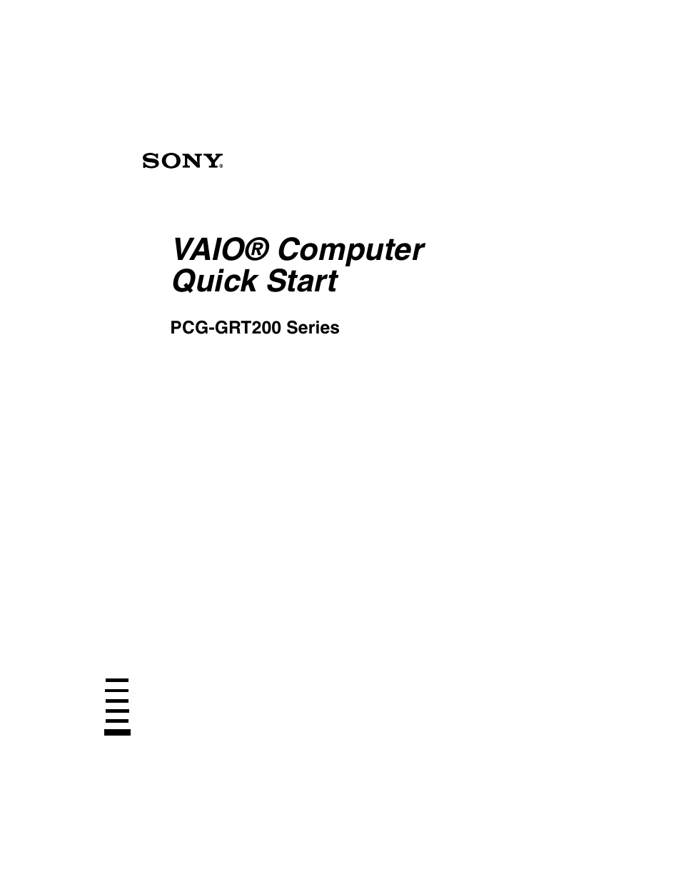 Sony PCG-GRT250 User Manual | 44 pages