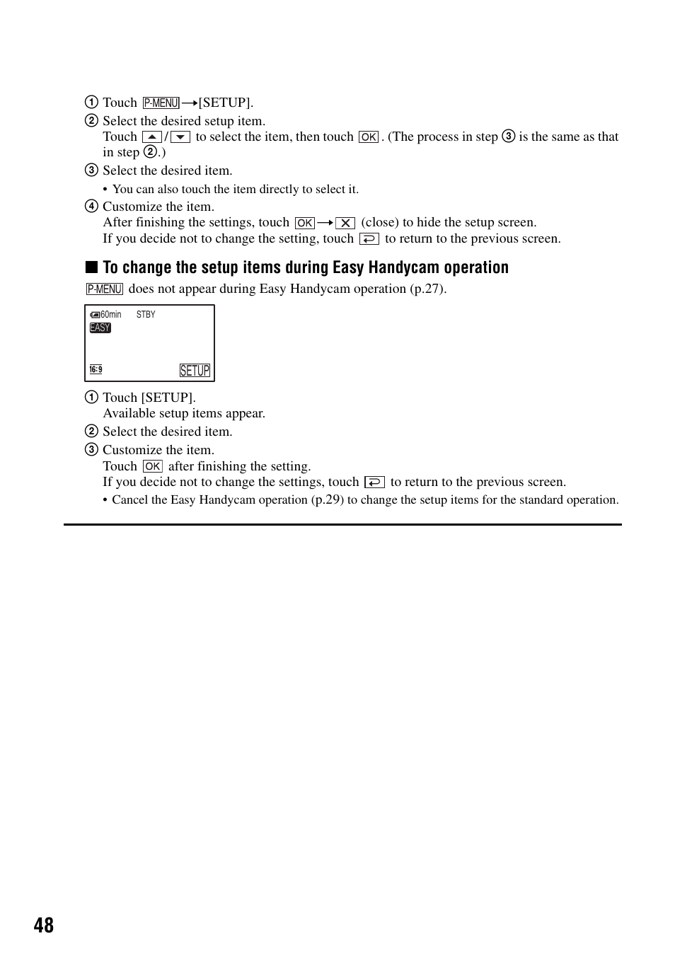 Sony DCR-SR40 User Manual | Page 48 / 132