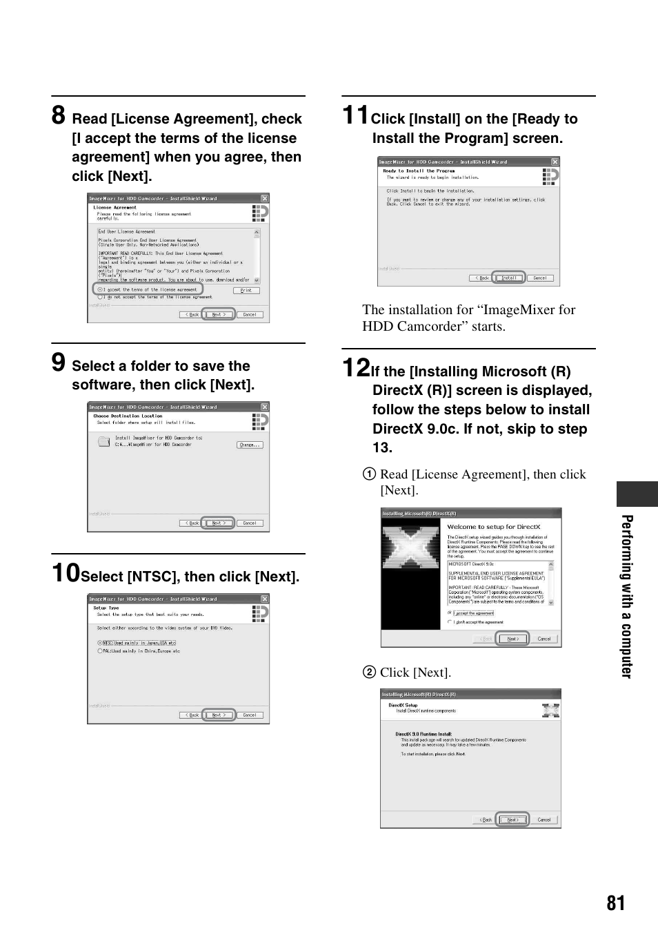 Sony DCR-SR40 User Manual | Page 81 / 132