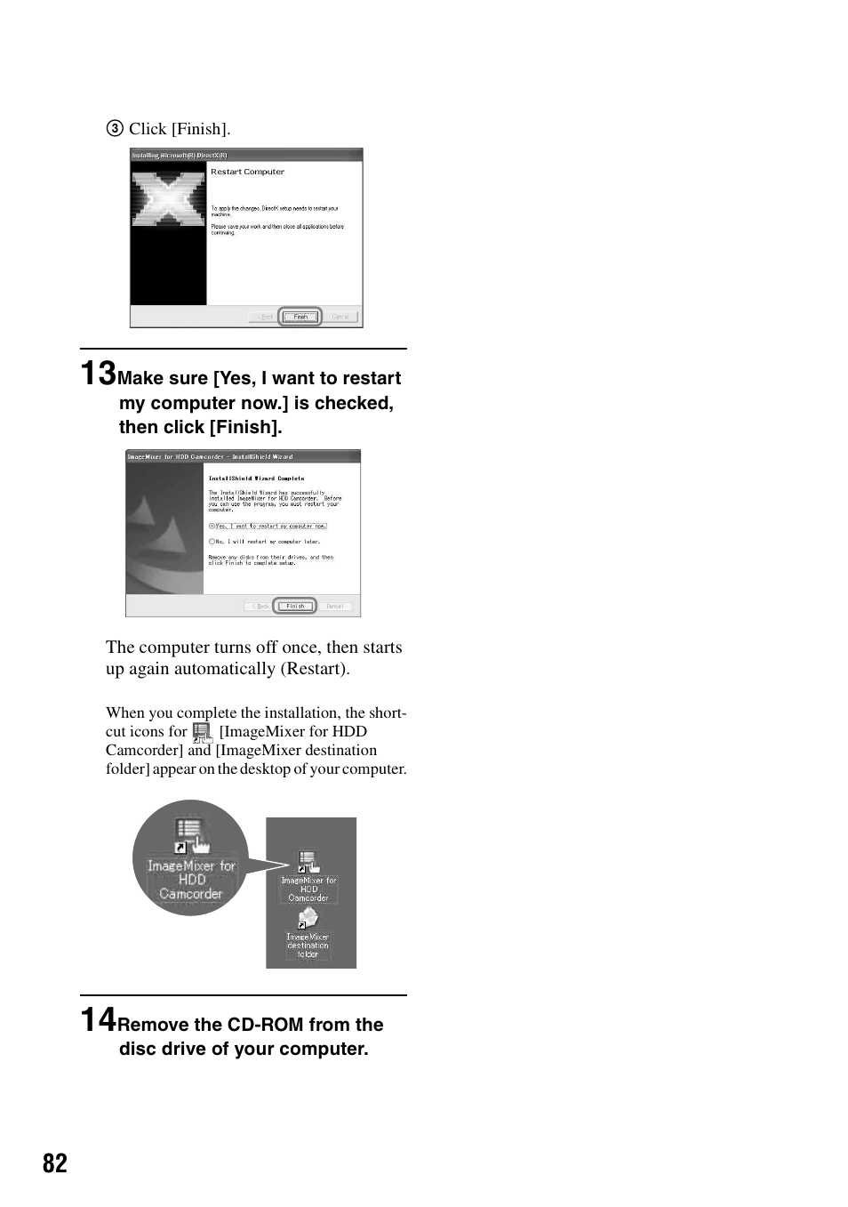 Step 13 | Sony DCR-SR40 User Manual | Page 82 / 132