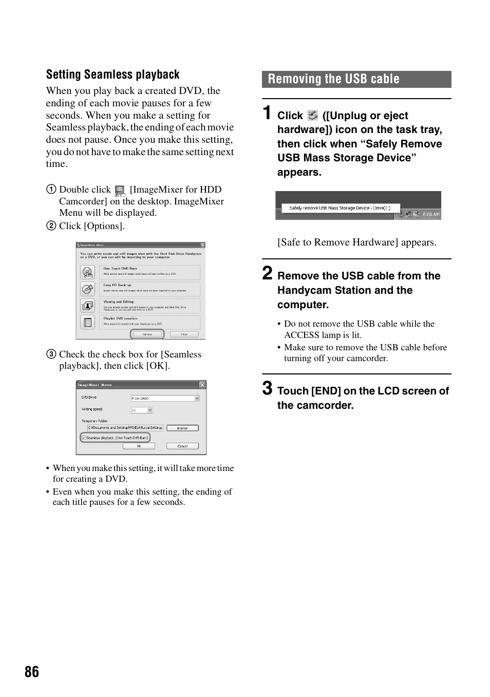 Sony DCR-SR40 User Manual | Page 86 / 132