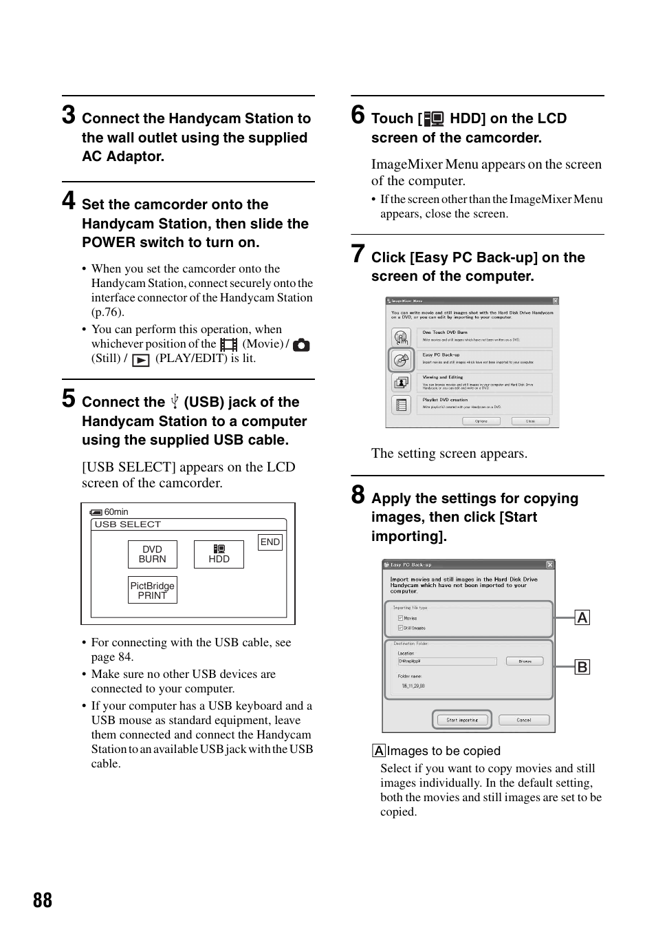 Sony DCR-SR40 User Manual | Page 88 / 132