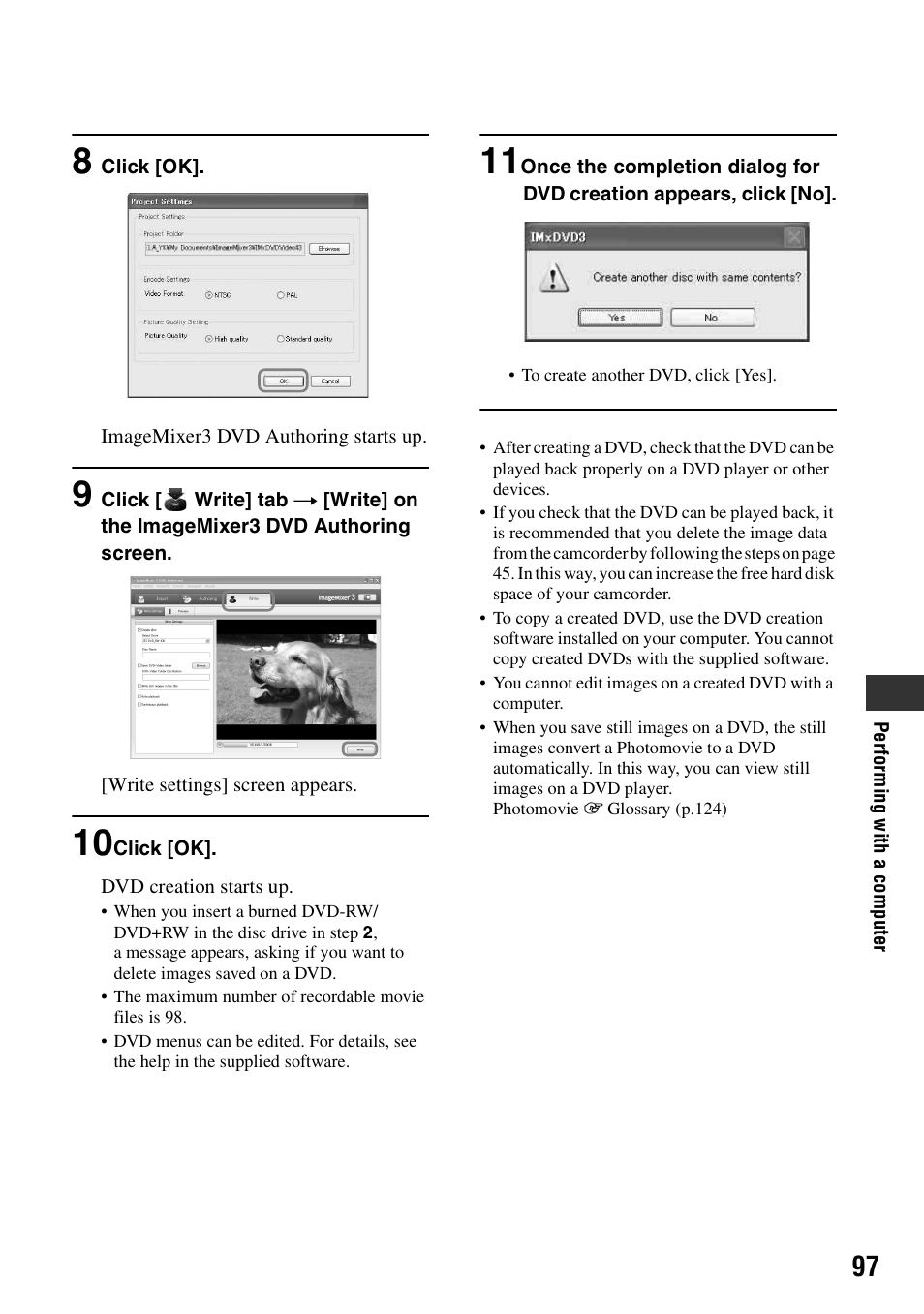 Sony DCR-SR40 User Manual | Page 97 / 132