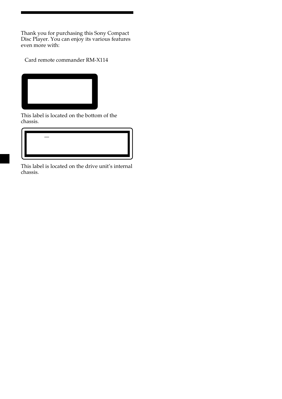 Welcome, 2welcome | Sony CDX-L450V User Manual | Page 2 / 56