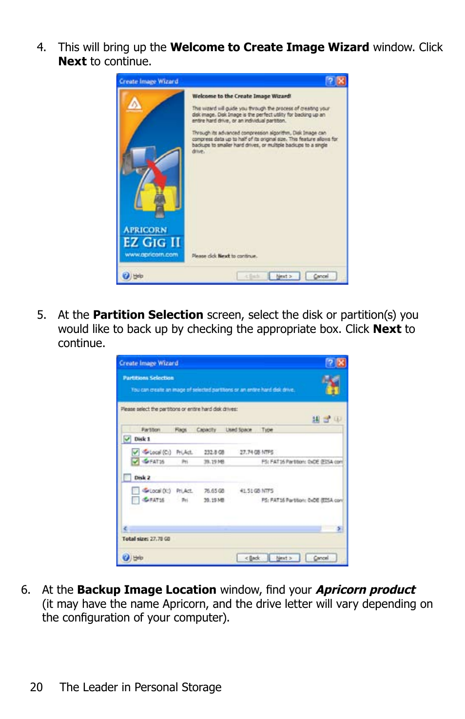 Apricorn EZ Bus DTS User Manual | Page 20 / 44
