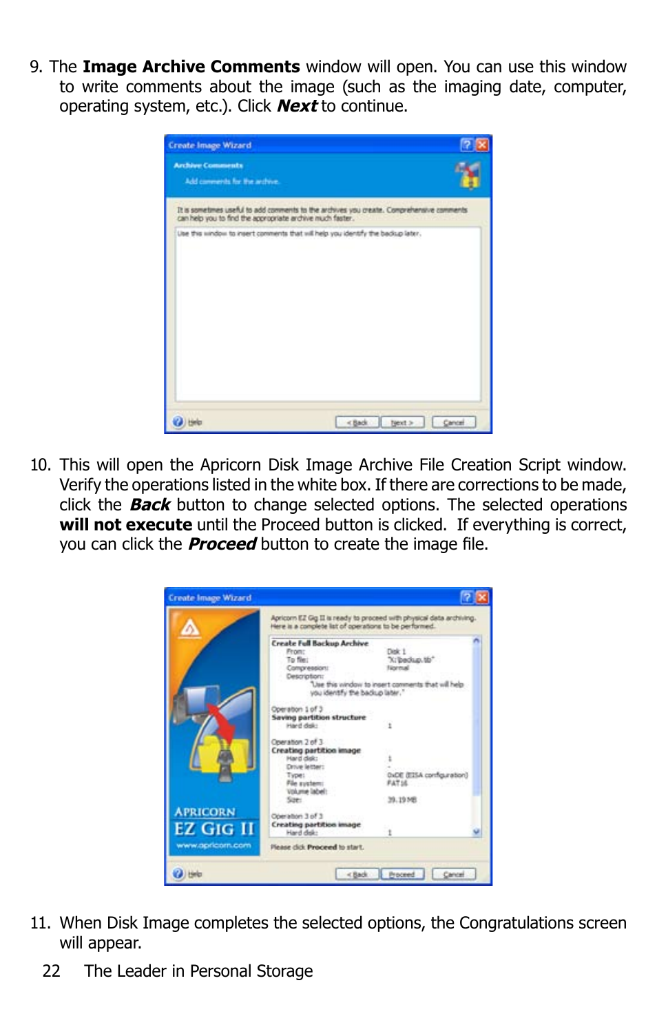 Apricorn EZ Bus DTS User Manual | Page 22 / 44