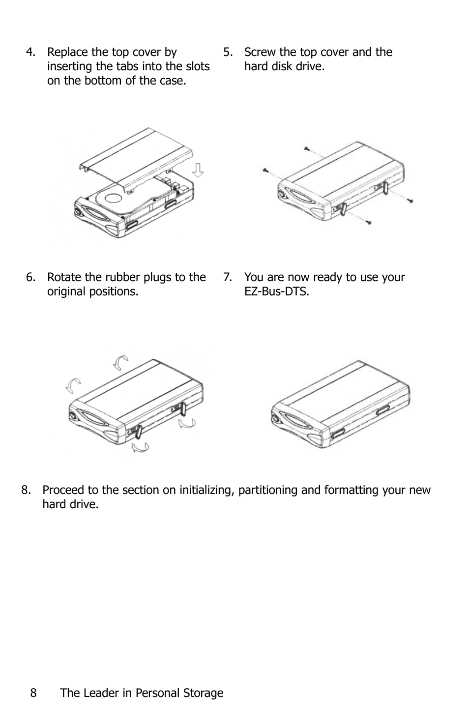 Apricorn EZ Bus DTS User Manual | Page 8 / 44
