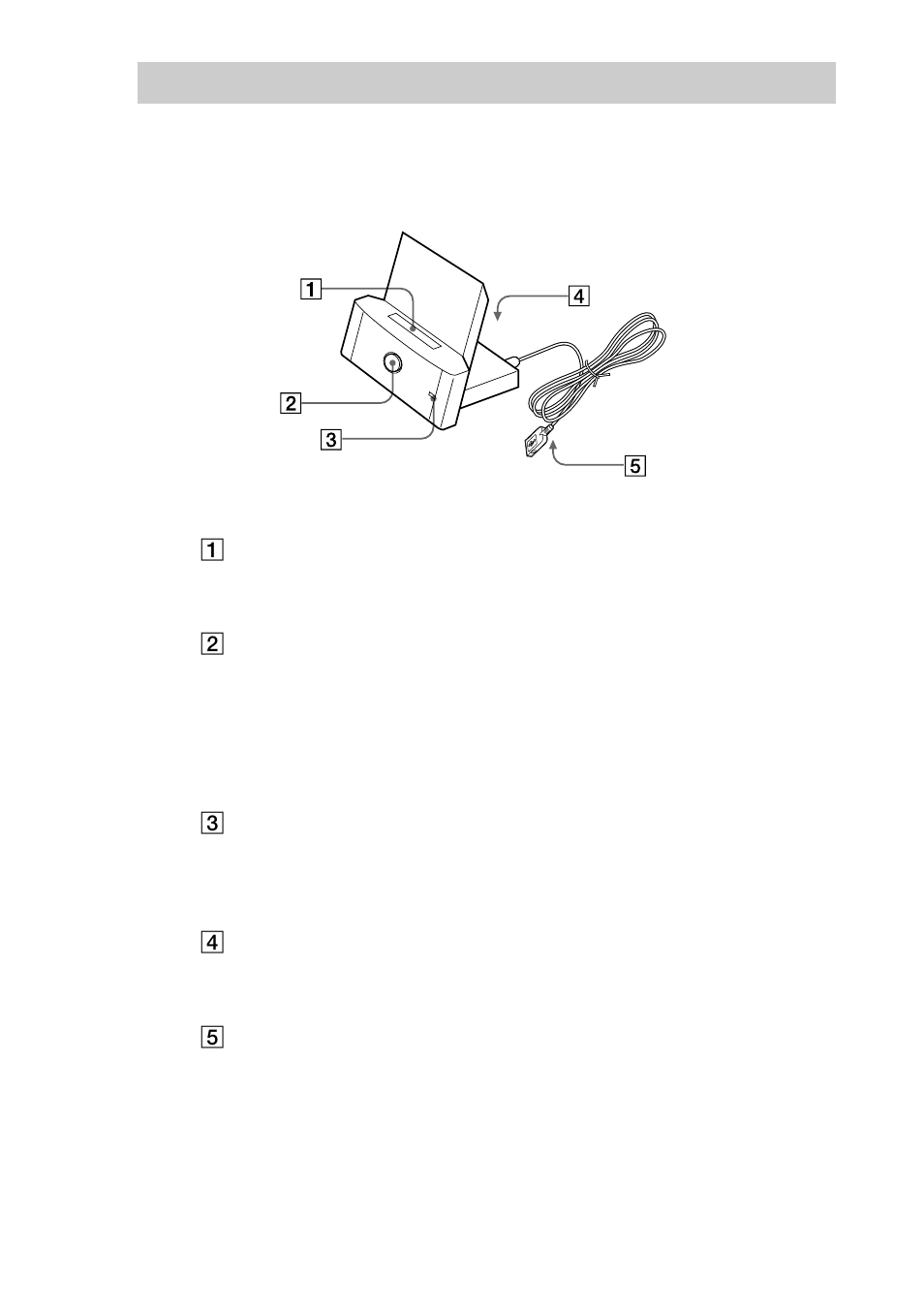 Cradle | Sony PEG-S300 User Manual | Page 11 / 40