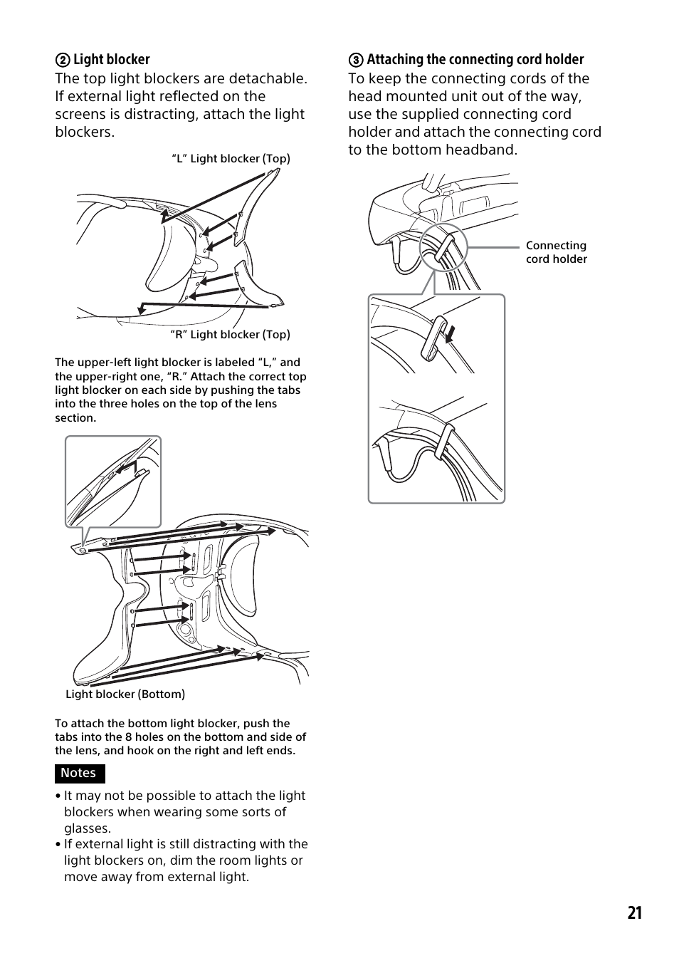 Sony HMZ-T3W User Manual | Page 21 / 52
