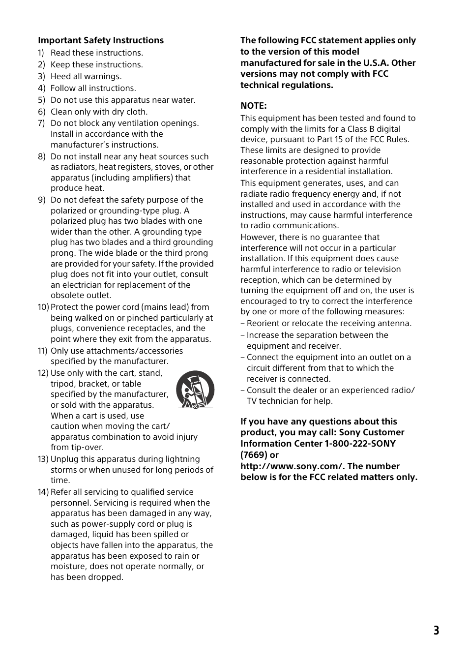 Sony HMZ-T3W User Manual | Page 3 / 52