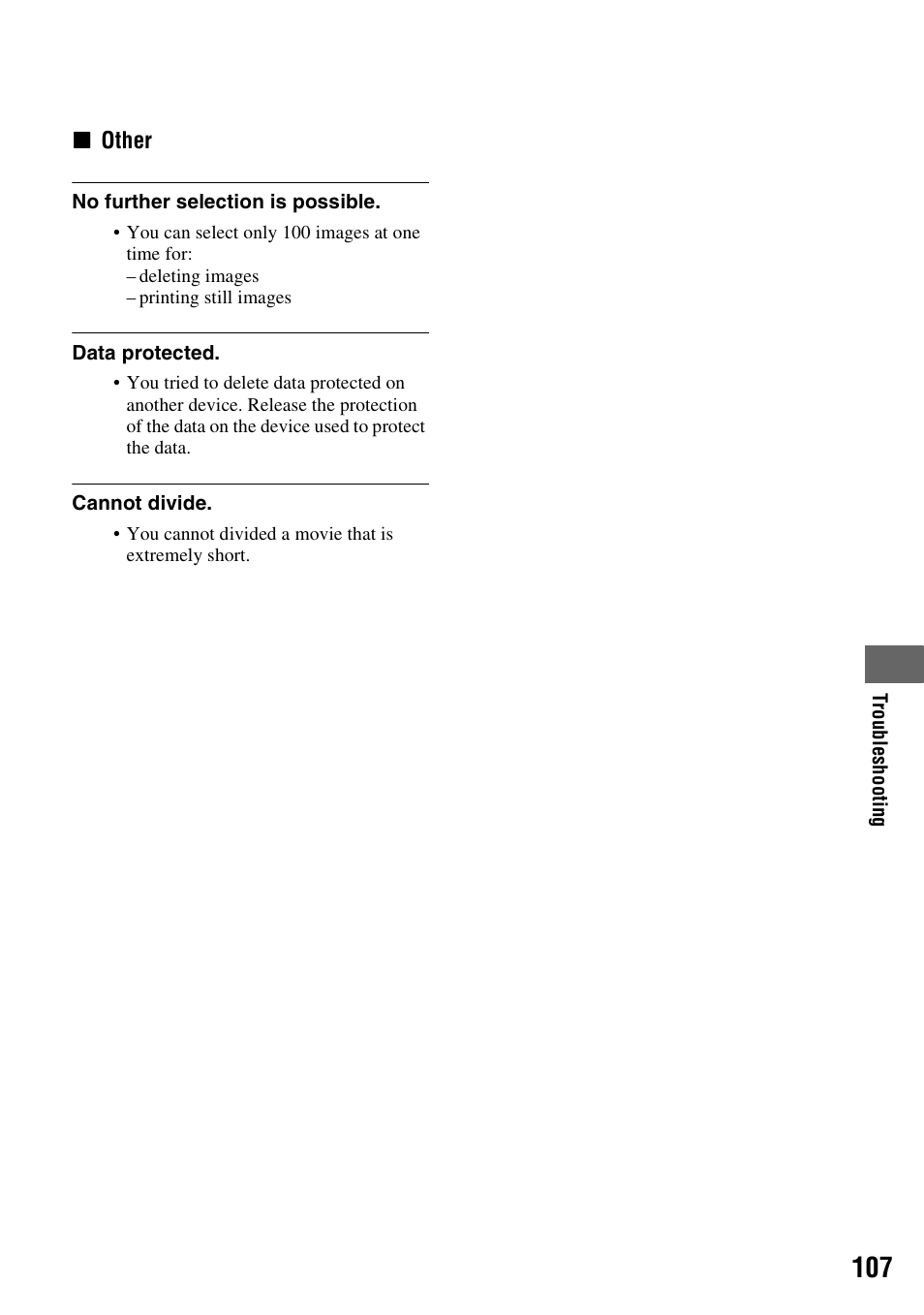 Sony DCR-SR300C User Manual | Page 107 / 131