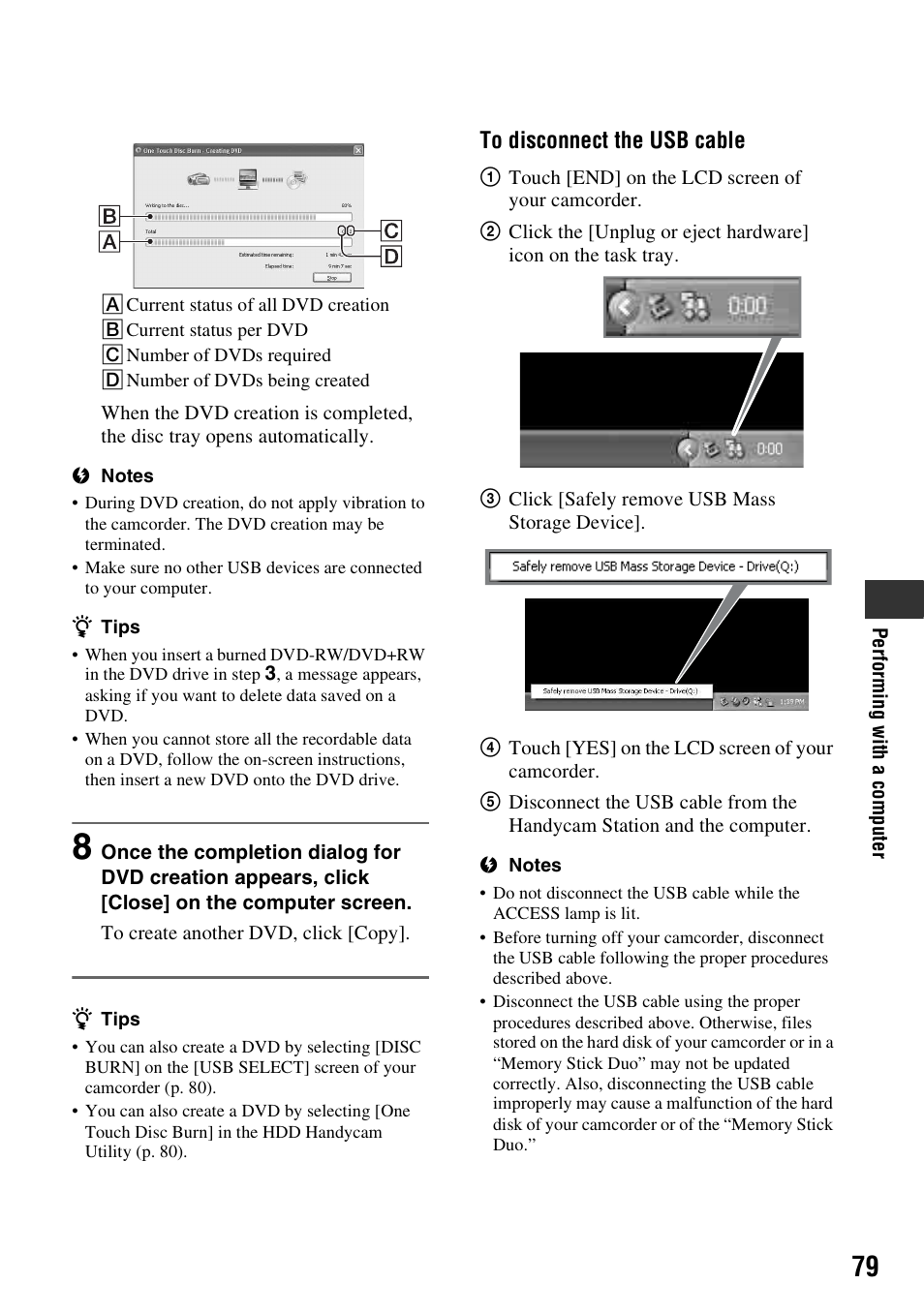 Sony DCR-SR300C User Manual | Page 79 / 131