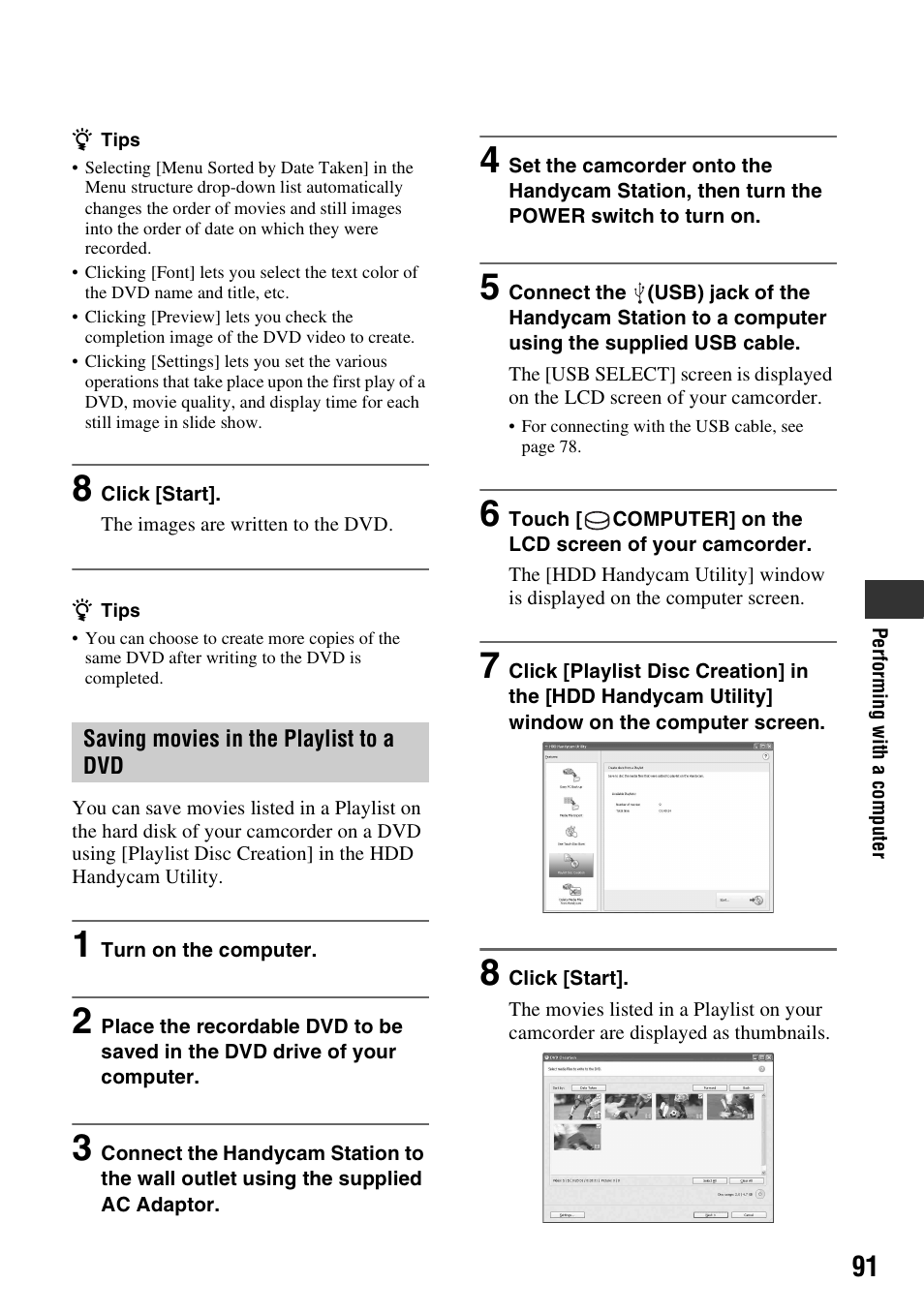 R (p. 91) | Sony DCR-SR300C User Manual | Page 91 / 131