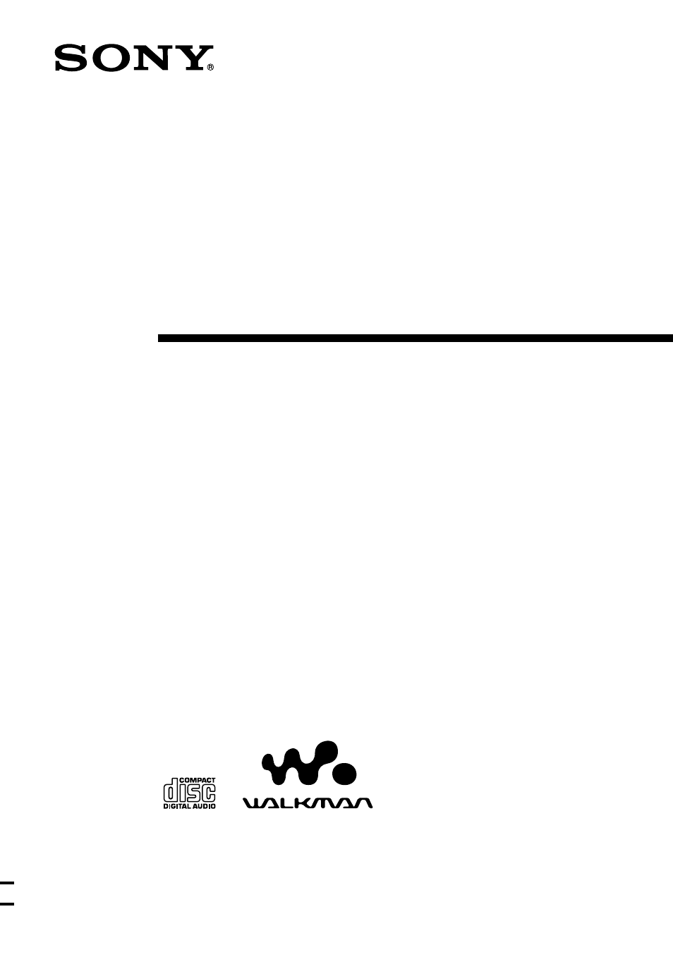 Sony D-EJ725 User Manual | 24 pages