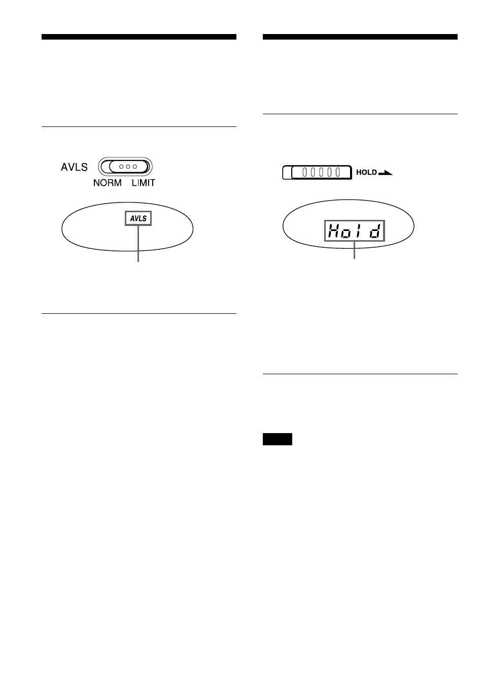 Protecting your hearing (avls), Locking the controls (hold), 12 protecting your hearing | Locking the controls | Sony D-EJ725 User Manual | Page 12 / 24