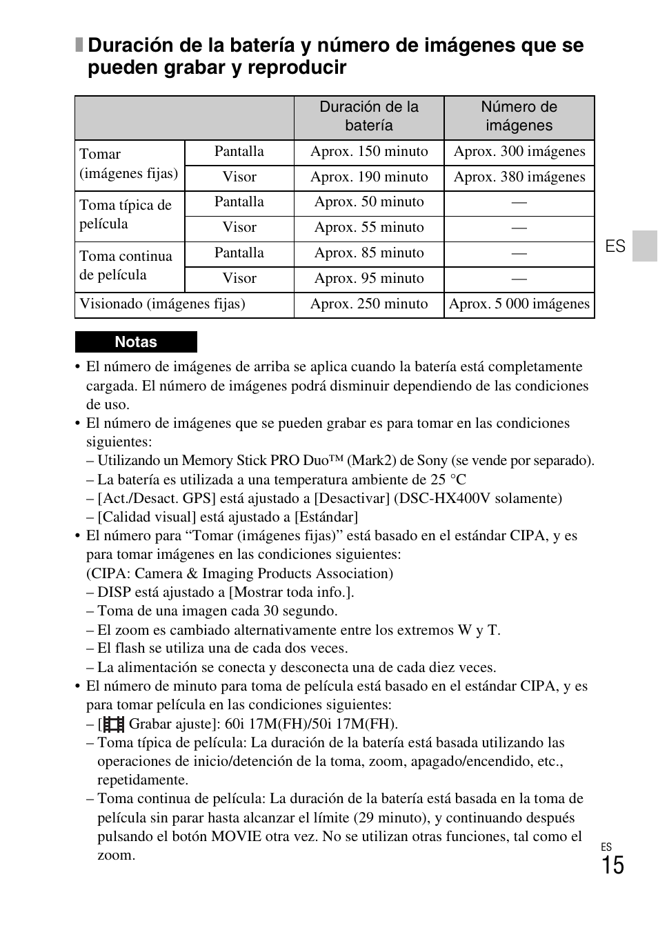 Sony DSC-HX400V User Manual | Page 51 / 80