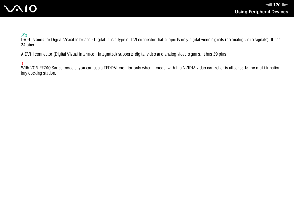 Sony VGN-FE780G User Manual | Page 120 / 236