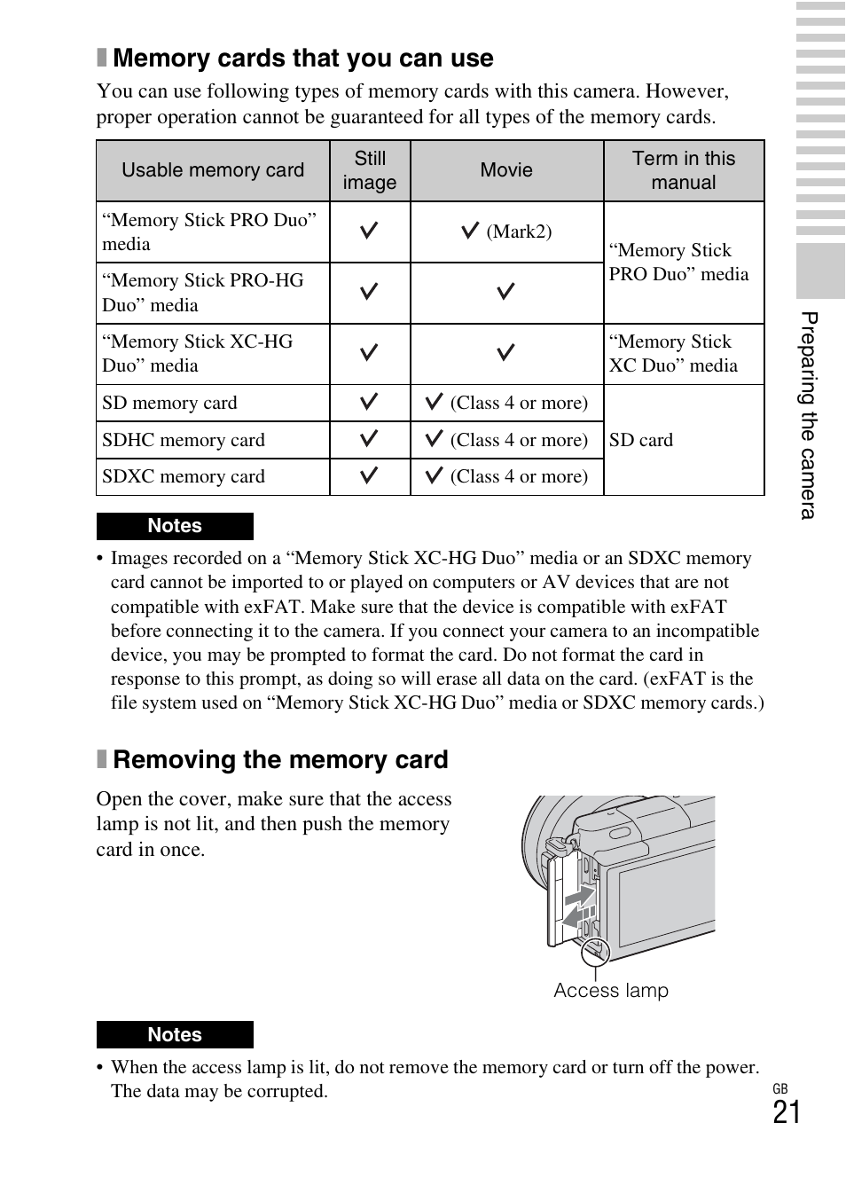 Sony NEX-3NL User Manual | Page 21 / 88