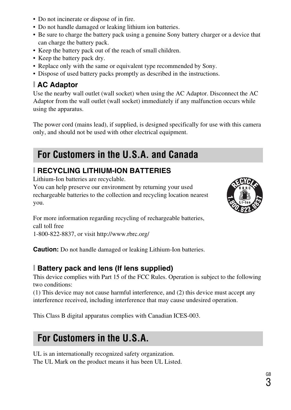 Sony NEX-3NL User Manual | Page 3 / 88