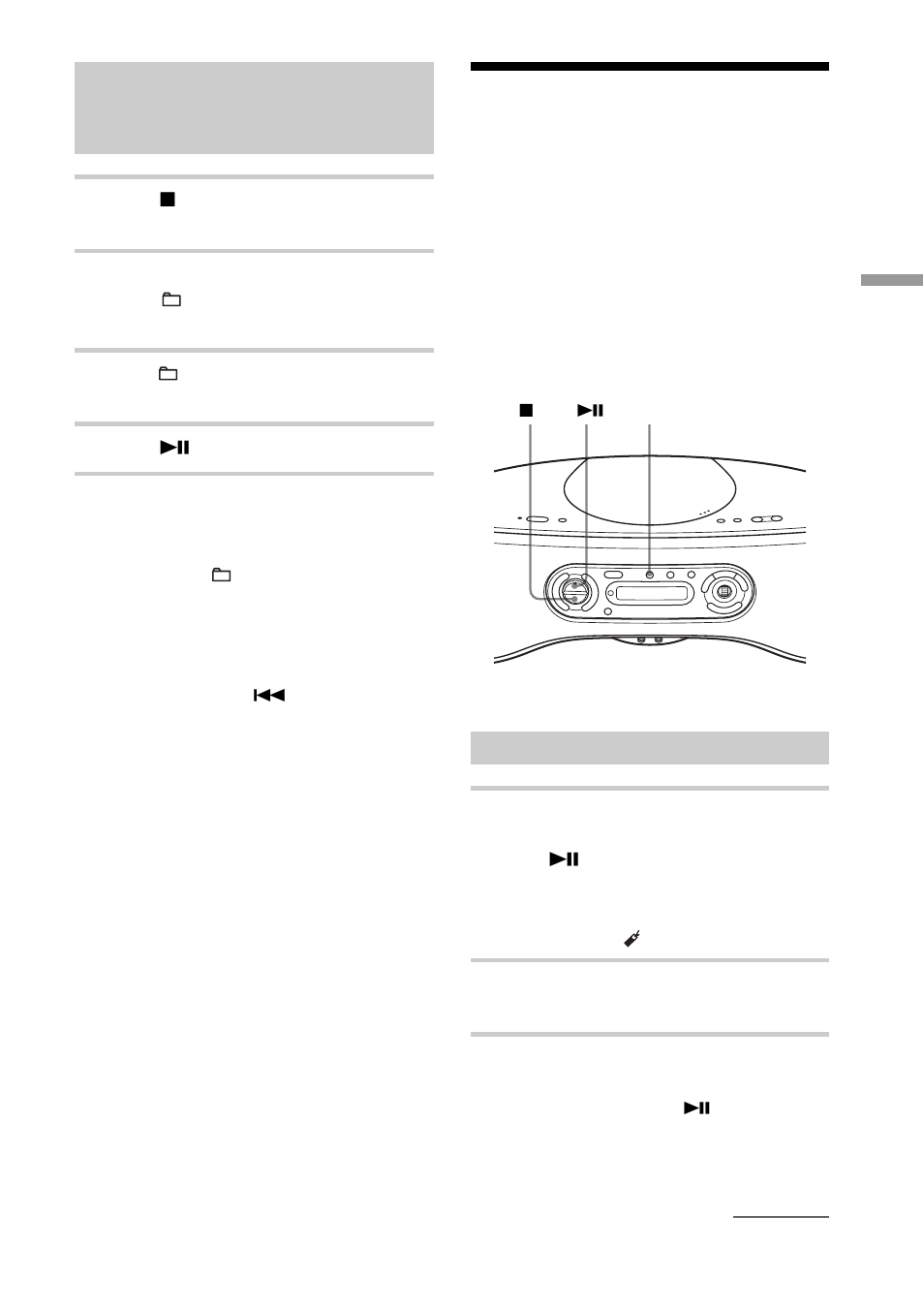 Playing your favorite tracks by adding, Bookmarks (bookmark track play), Playing your favorite tracks by adding bookmarks | Adding bookmarks | Sony ZS-SN10 User Manual | Page 17 / 36