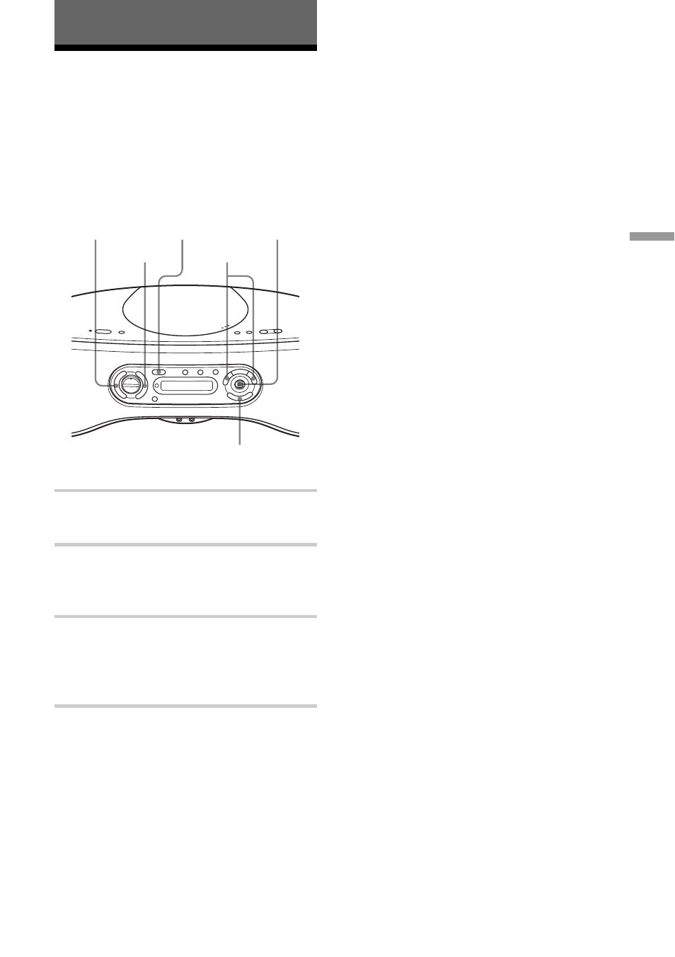The radio, Presetting radio stations, 21 the radio | Sony ZS-SN10 User Manual | Page 21 / 36