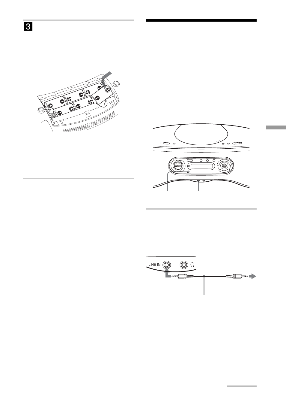 Listening to a pc, tv, vcr, Portable digital music player, etc | Sony ZS-SN10 User Manual | Page 27 / 36