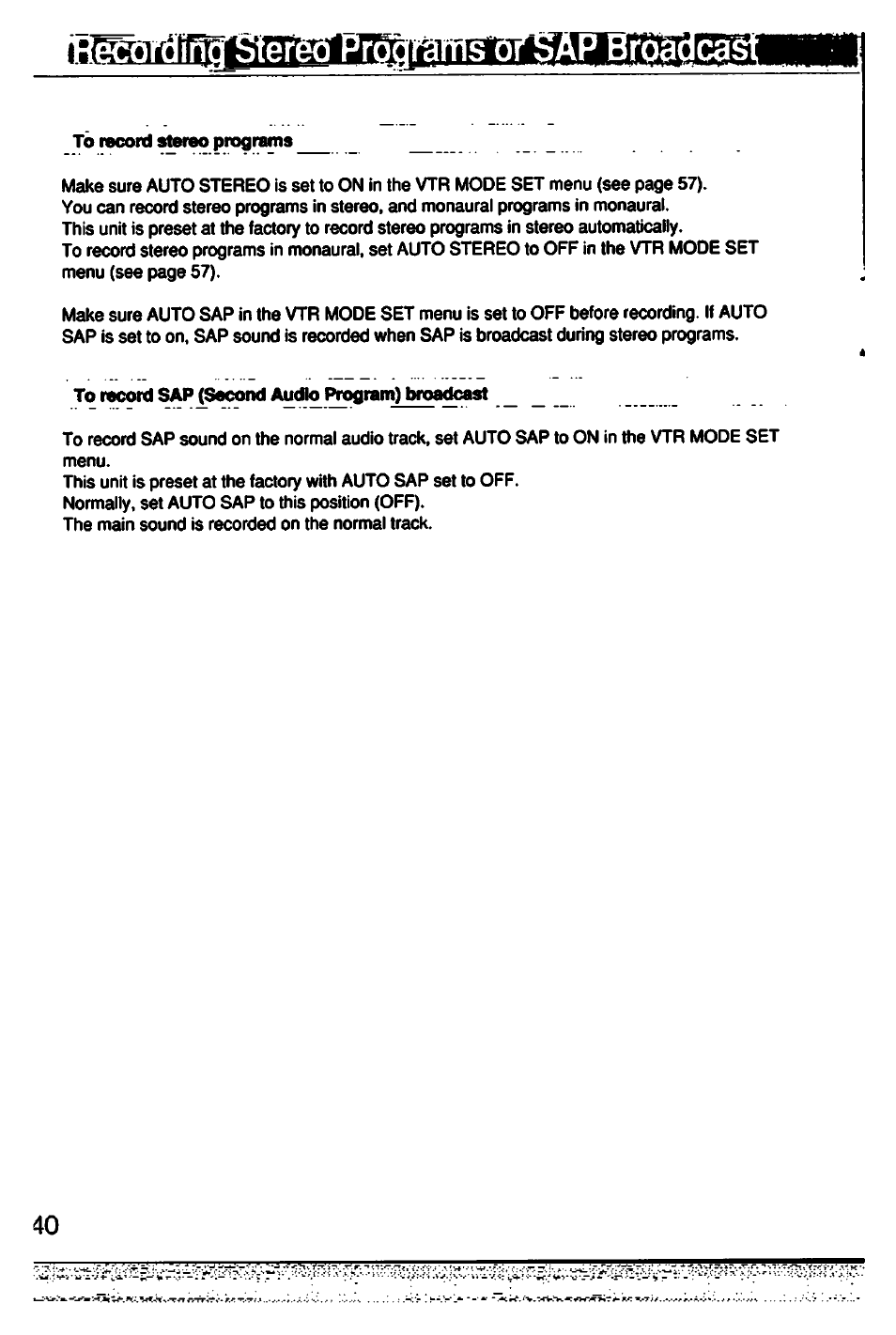 Sony GV-500 User Manual | Page 40 / 84