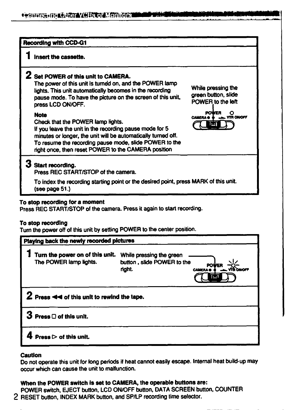 Sony GV-500 User Manual | Page 62 / 84