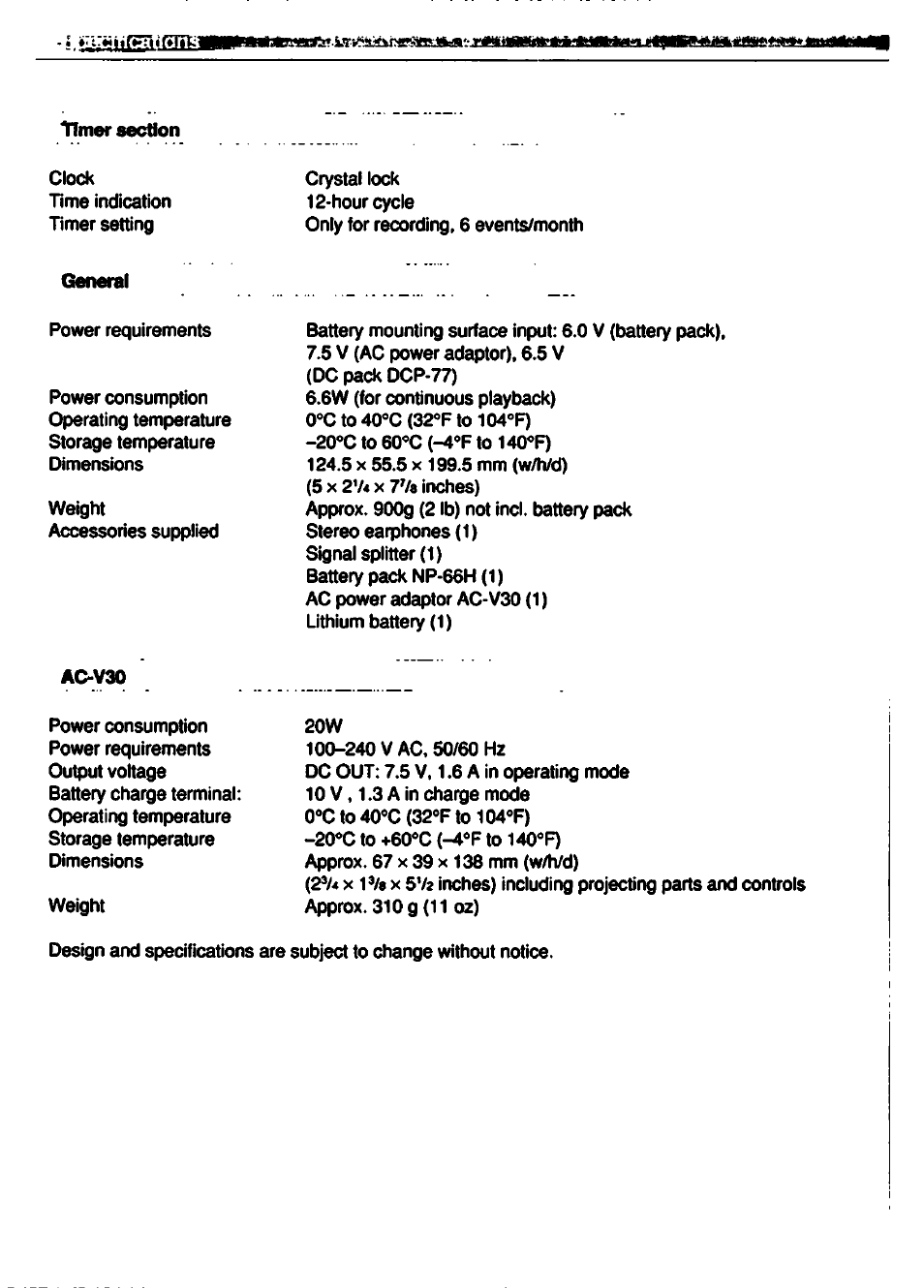 Sony GV-500 User Manual | Page 78 / 84