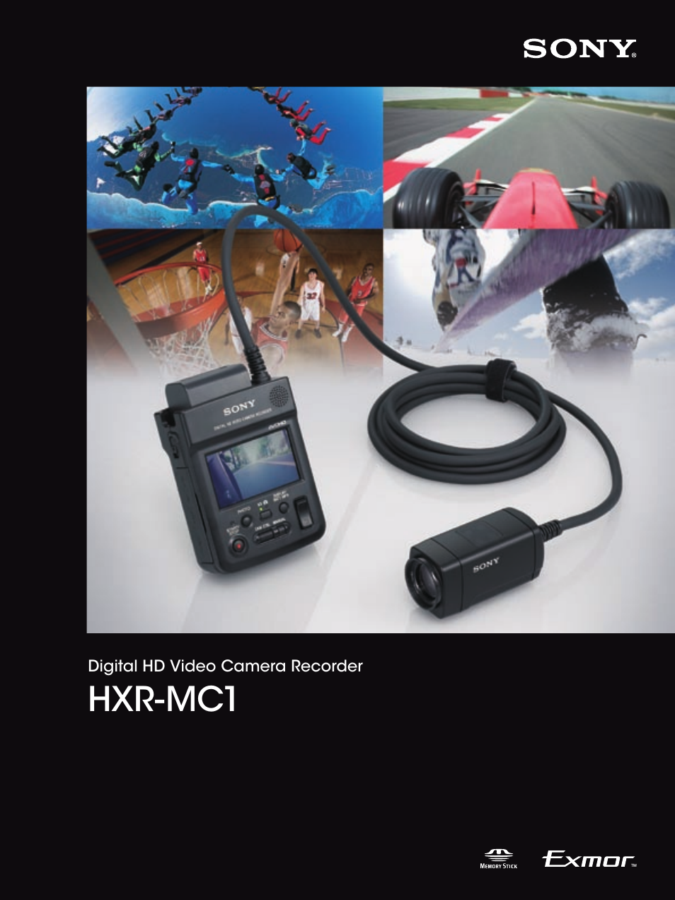 Sony HXR-MC1 User Manual | 8 pages