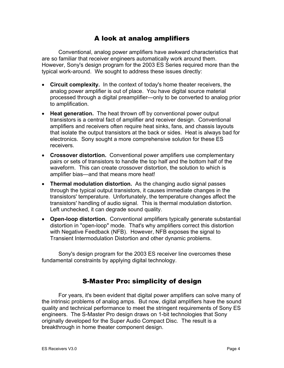 Sony STR-DA1000ES User Manual | Page 4 / 33