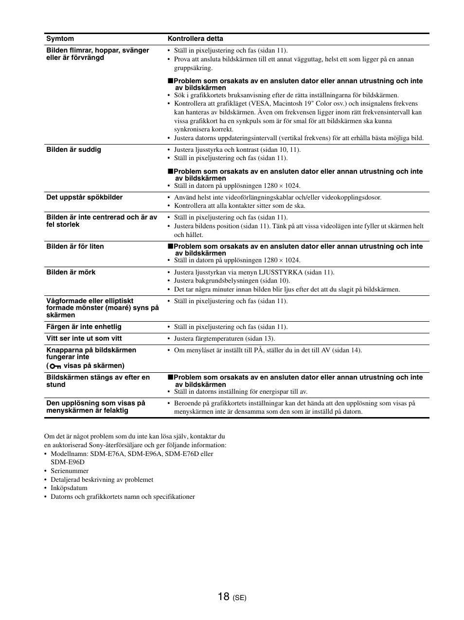 Sony SDM-E76D User Manual | Page 196 / 349