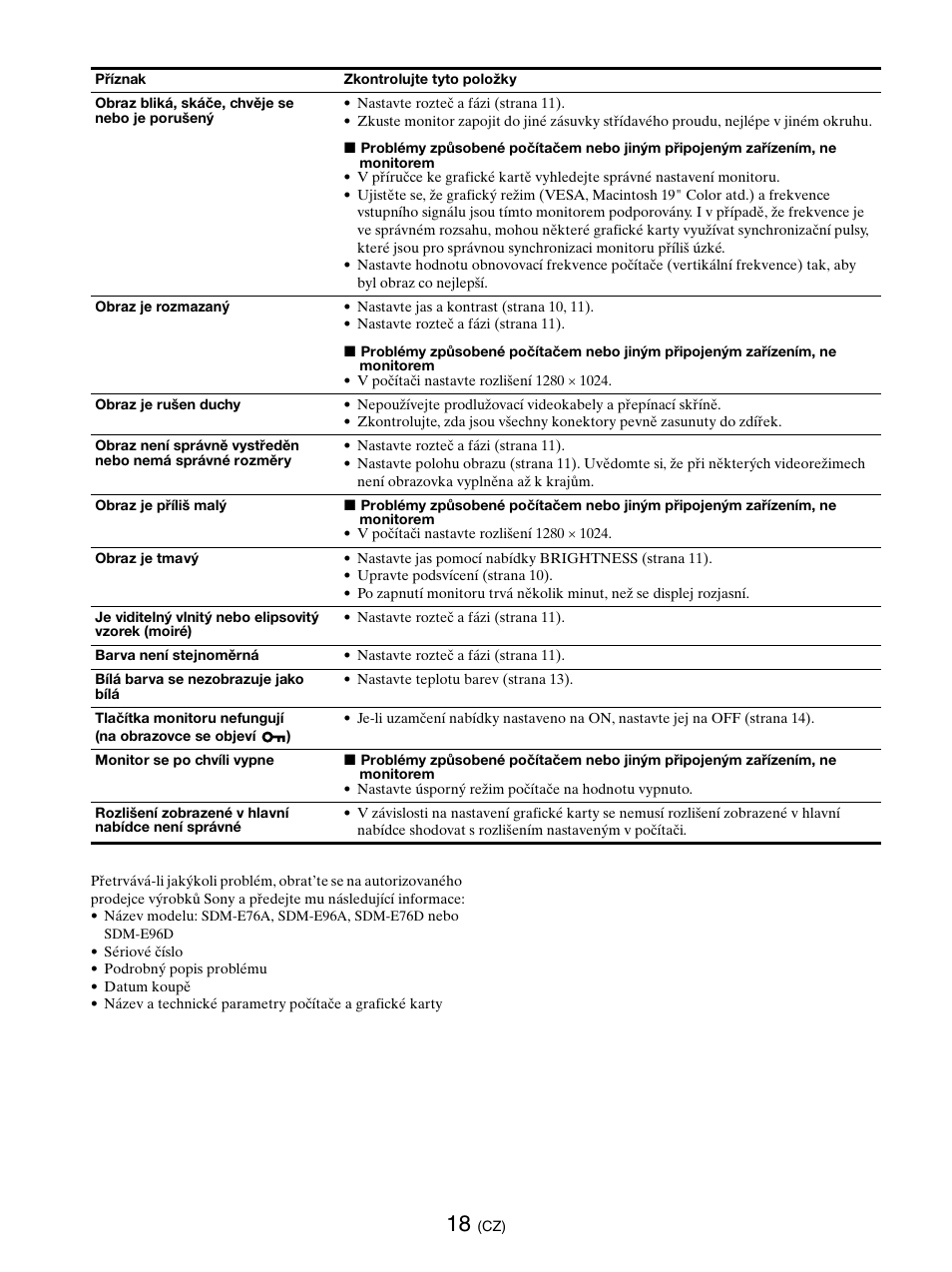 Sony SDM-E76D User Manual | Page 259 / 349