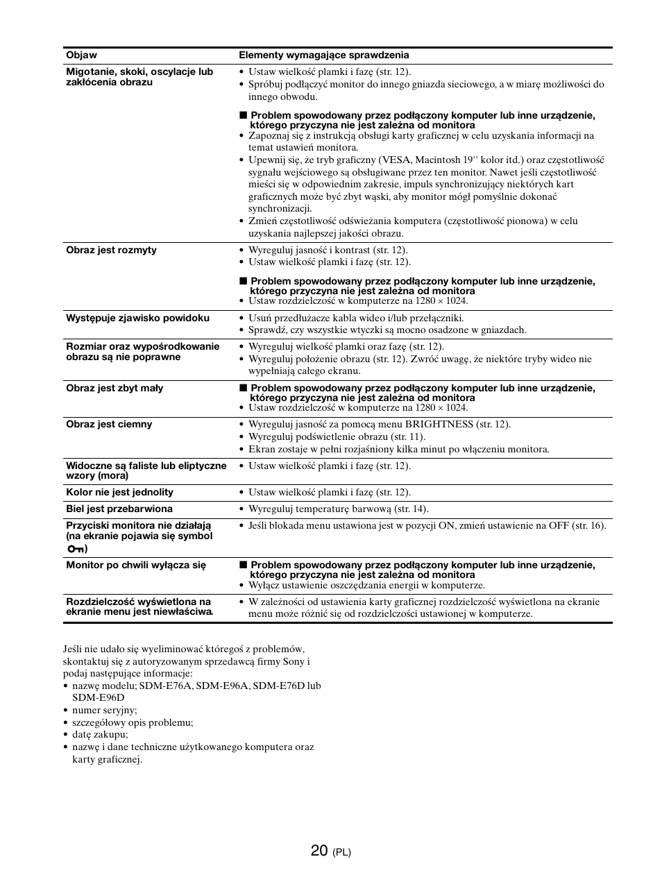Sony SDM-E76D User Manual | Page 304 / 349