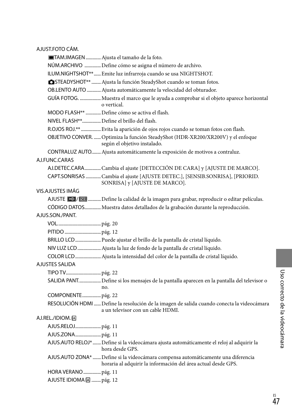 Sony HDR-XR100 User Manual | Page 111 / 130