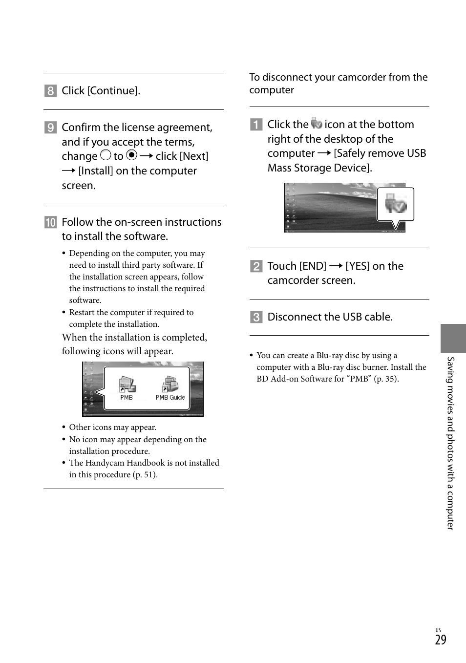 Sony HDR-XR100 User Manual | Page 29 / 130