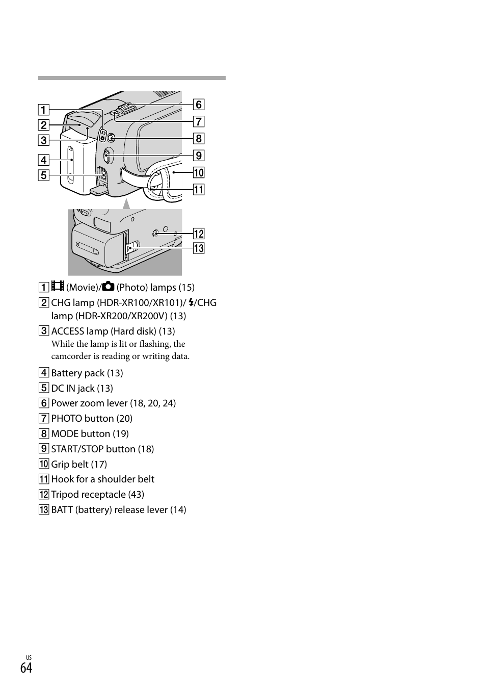 Sony HDR-XR100 User Manual | Page 64 / 130