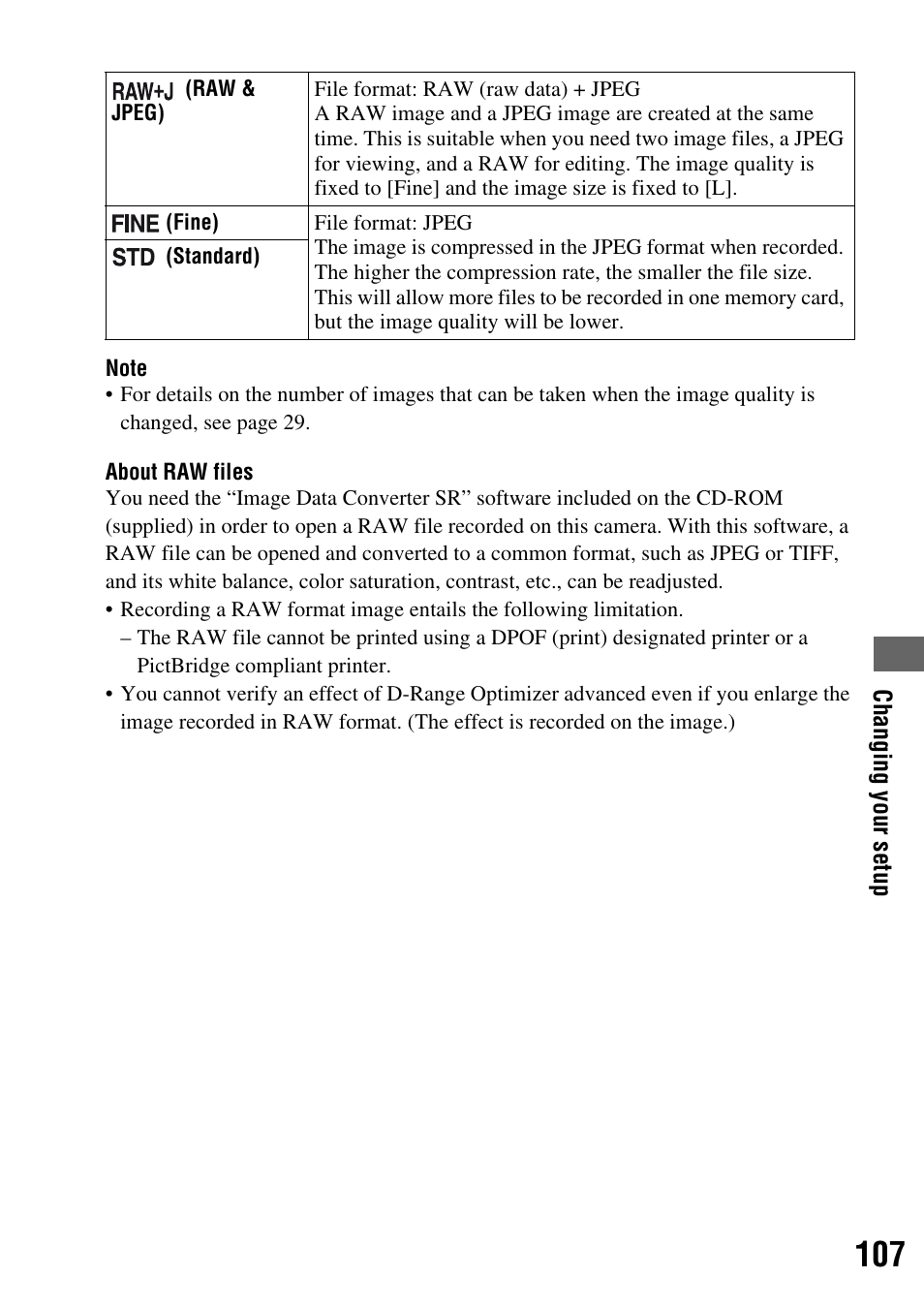 Sony DSLR-A200K User Manual | Page 107 / 158