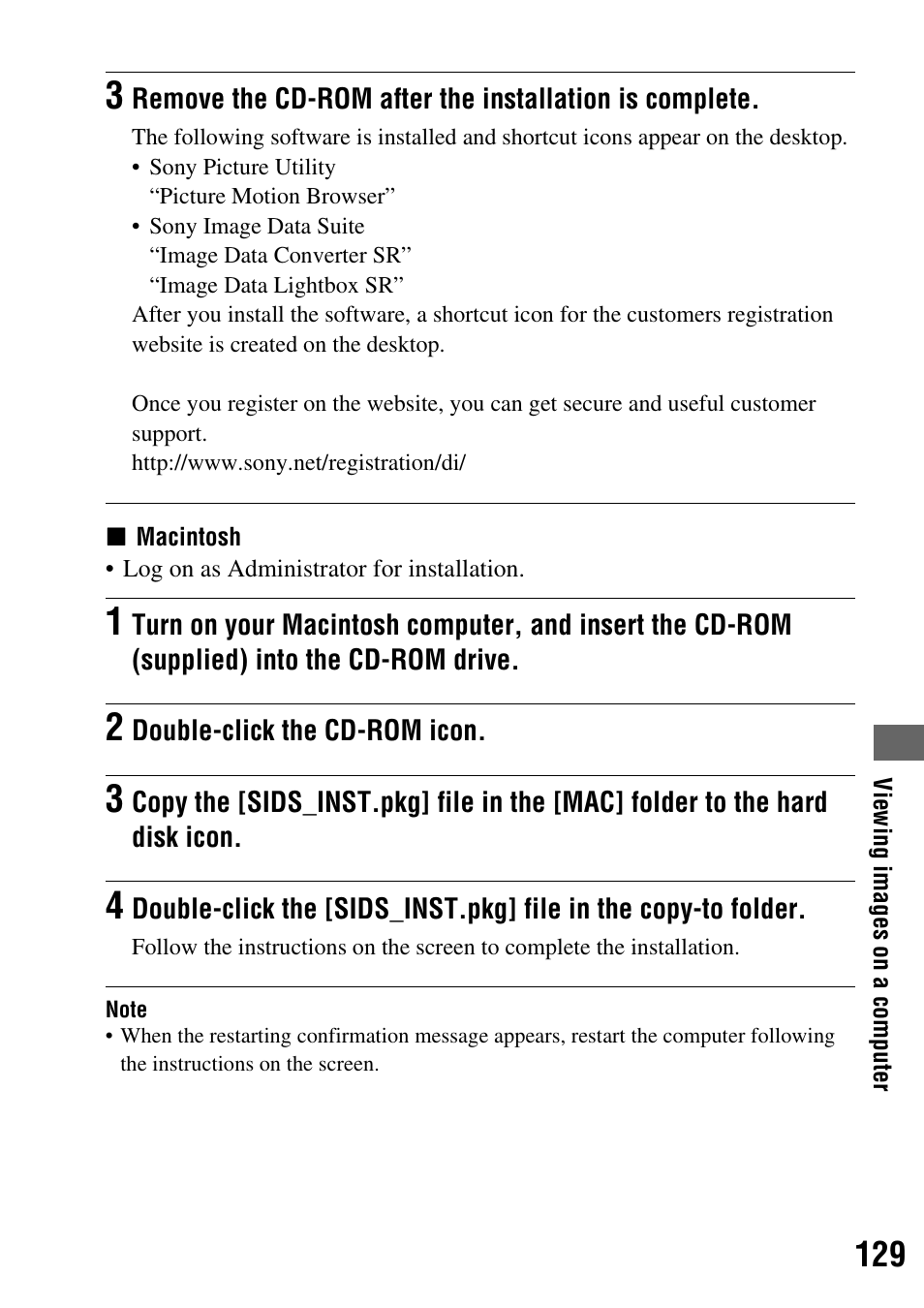 Sony DSLR-A200K User Manual | Page 129 / 158