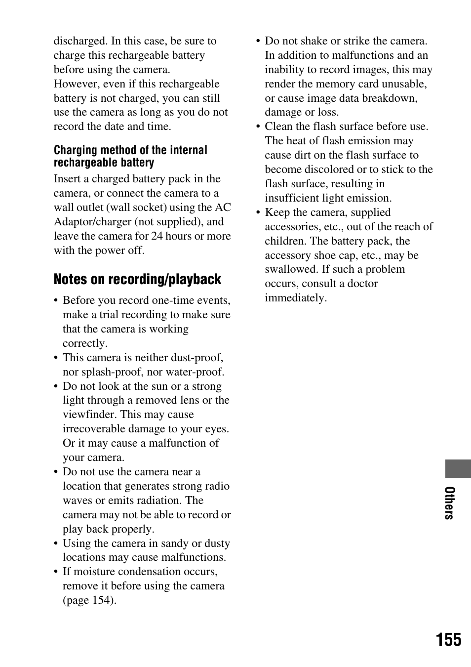 Sony DSLR-A200K User Manual | Page 155 / 158