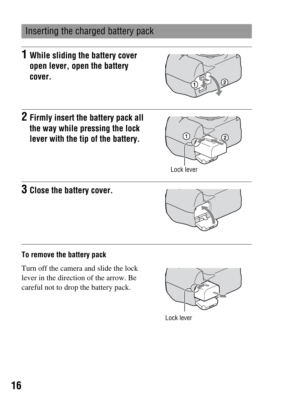 Sony DSLR-A200K User Manual | Page 16 / 158